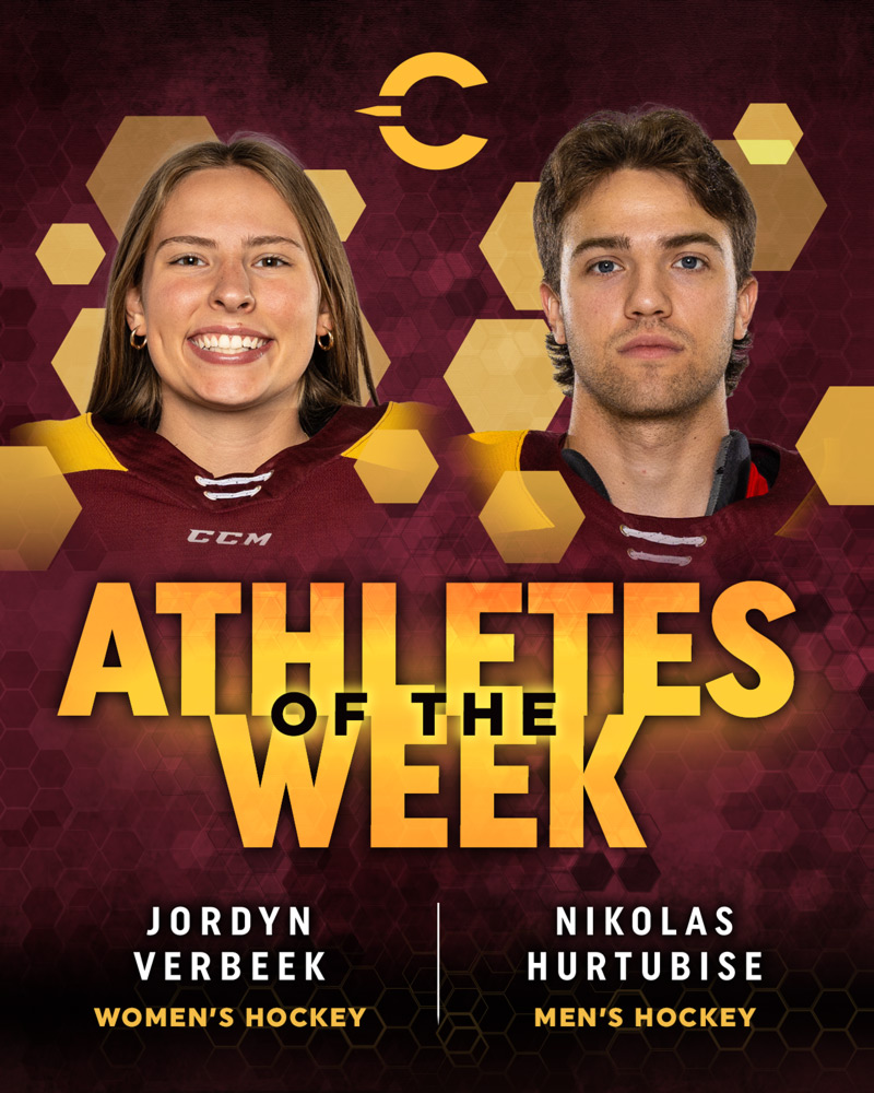 Athletes of the Week Verbeek Hurtubise Jan