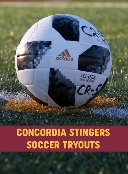 Concordia Stingers Soccer Tryouts